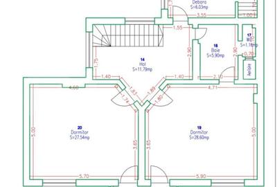 Casă cu 6 camere cu Teren 230 Mp în Central - 3
