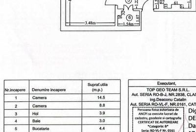 Apartament cu 2 camere decomandat în Ostroveni - 1