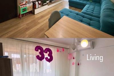 Apartament cu 3 camere decomandat, mobilat în Berceni