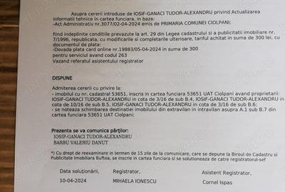 Teren de 7500 mp, în Ciolpani - 2