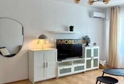 Apartament cu 2 camere decomandat, mobilat în Dorobanți