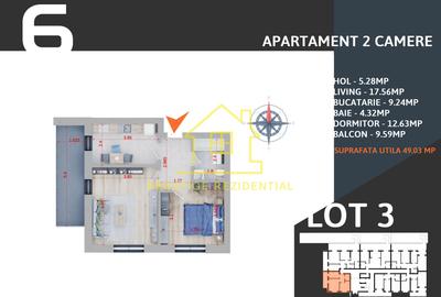 Apartament cu 2 camere decomandat în Theodor Pallady - 2