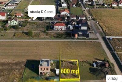 Teren de 600 mp, în Cristian