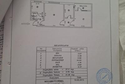 Apartament cu 2 camere semidecomandat în Central - 1