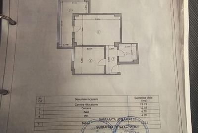 Apartament cu 2 camere decomandat în Roșu - 3