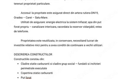 Teren de 5000 mp, în Central