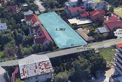 Teren Construcții intravilan de 1361 mp, în Pipera
