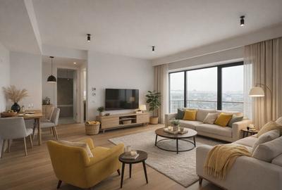 Apartament cu 2 camere decomandat în Barbu Văcărescu