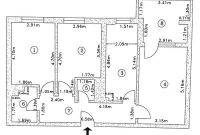 Apartament cu 3 camere decomandat în Drumul Taberei - 4