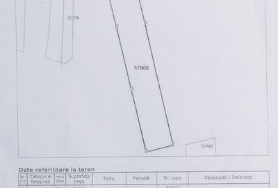 Teren de 7251 mp, în Paleu