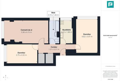 Apartament cu 3 camere decomandat în Cantemir