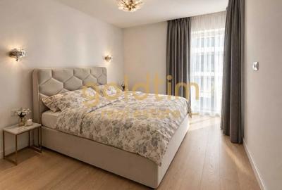 Apartament cu 2 camere decomandat, mobilat în Barbu Văcărescu
