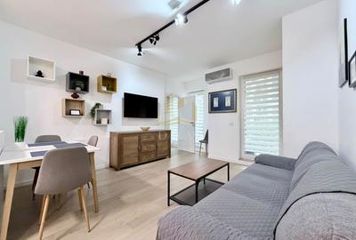 Apartament cu 2 camere semidecomandat, mobilat în Mărăști