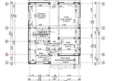 Casă cu 5 camere cu Teren 470 Mp în Popricani