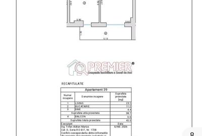 Apartament cu 2 camere în Berceni