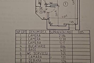 Apartament cu 3 camere decomandat, mobilat în Clucerului - 16
