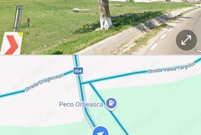 Teren de 2000 mp, în Orbeasca