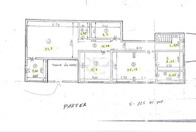 Apartament cu 5 camere semidecomandat, mobilat în Capitale - 14