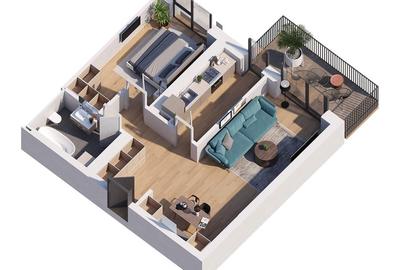 Apartament cu 2 camere decomandat în Theodor Pallady - 8