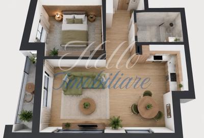 Apartament cu 2 camere în Central