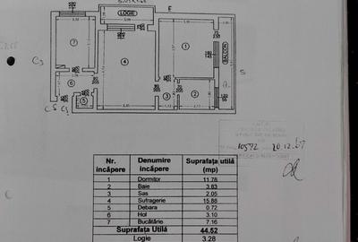 Apartament cu 2 camere semidecomandat în Central