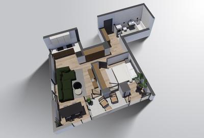 Apartament cu 2 camere decomandat în Central - 2