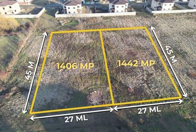 Teren Construcții intravilan de 1406 mp, în Moșnița Nouă - 1