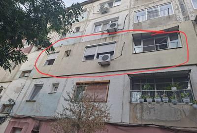 Apartament cu 2 camere semidecomandat în Uiești