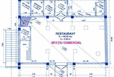 Spațiu comercial, de 131 mp, în Central