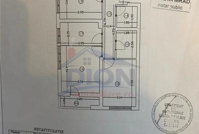 Apartament cu 3 camere decomandat în Drumul Taberei