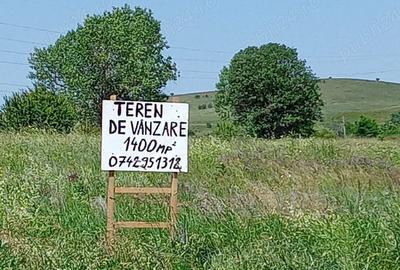 Teren de 1400 mp, în Rediu
