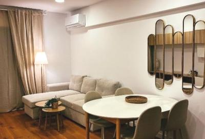 Apartament cu 2 camere semidecomandat, mobilat în Cotroceni
