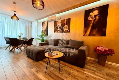 Apartament cu 2 camere semidecomandat, mobilat în Semicentral