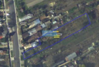Teren Construcții intravilan de 1984 mp, în Vest - 1