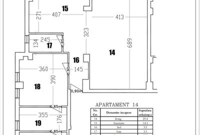 Apartament cu 2 camere decomandat în Central - 1