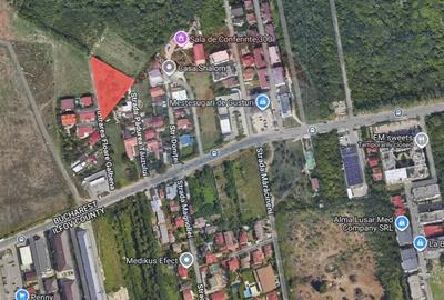 Teren Construcții intravilan de 2477 mp, în Ghencea - 2