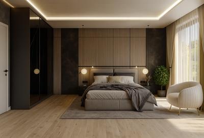 Penthouse cu 5 camere decomandat în Tractorul