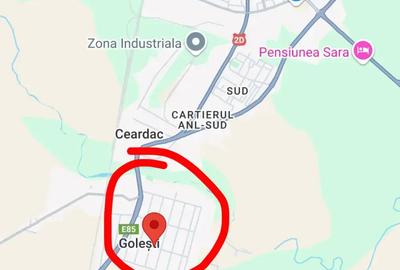 Casă cu 3 camere cu Teren 663 Mp în Golești - 1