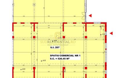 Spațiu comercial, de 176 mp, în Berceni