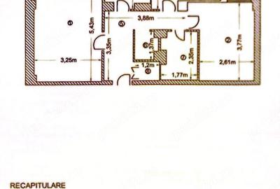 Apartament cu 3 camere decomandat în Exercițiu