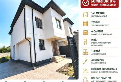 Casă individuală cu 4 camere cu Teren 255 Mp în Central