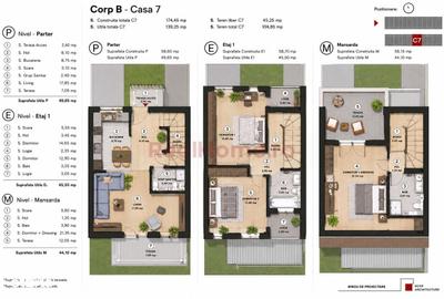Casă cu 4 camere decomandat în Titan