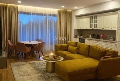 Apartament cu 3 camere semidecomandat, mobilat în Pipera