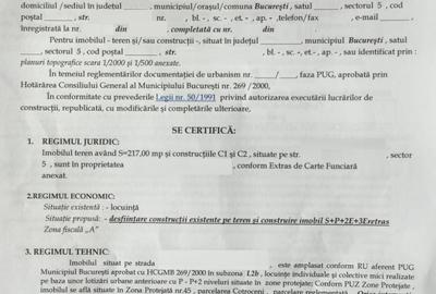 Teren Construcții intravilan de 177 mp, în Cotroceni - 2