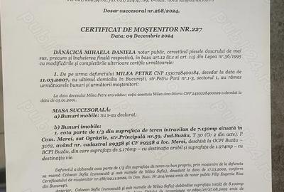 Teren de 2383 mp, în Merei - 3