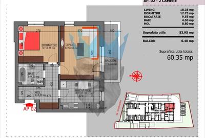 Apartament cu 2 camere decomandat, mobilat în Vitan - 19