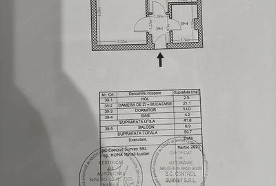 Apartament cu 2 camere semidecomandat în Central