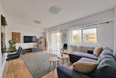 Apartament cu 3 camere semidecomandat, mobilat în Zorilor
