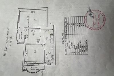 Apartament cu 2 camere decomandat în Dancu