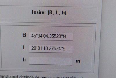 Teren de 2000 mp, în Central